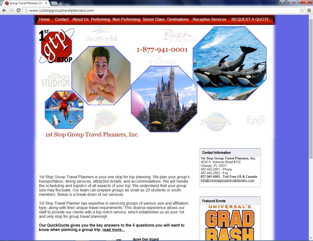 Orlando Website Design Sample 1