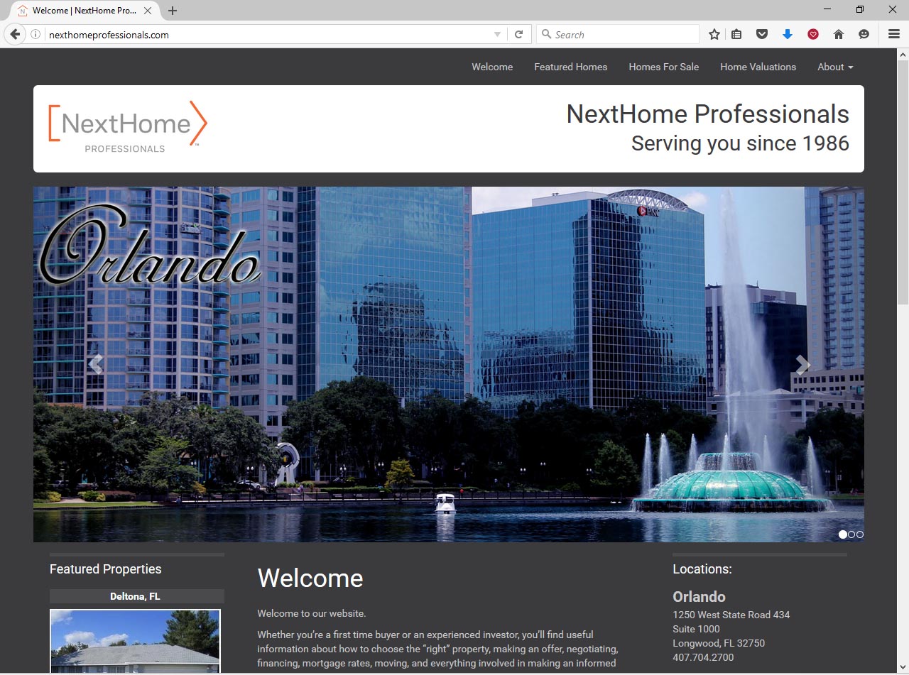 Orlando Website Design Sample 10